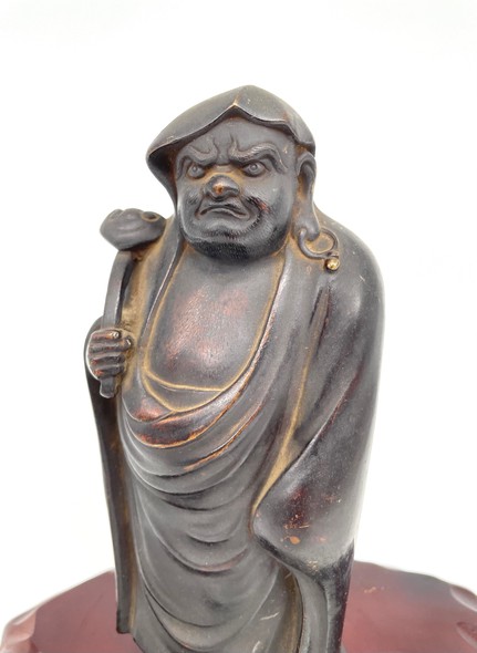 Antique sculpture "Daruma"