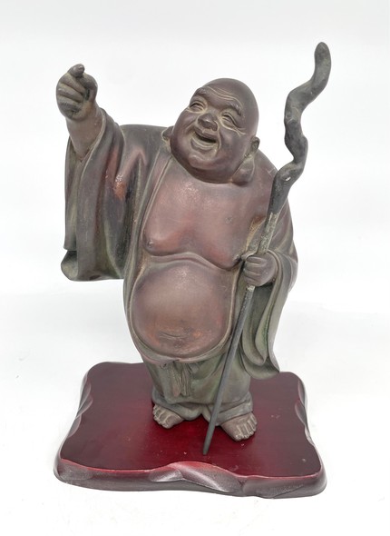 Antique sculpture "Hotei"