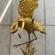 Винтажная скульптура "Журавль"