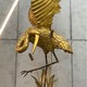 Antique sculpture "Crane"