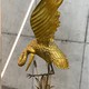 Antique sculpture "Crane"