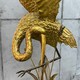 Antique sculpture "Crane"