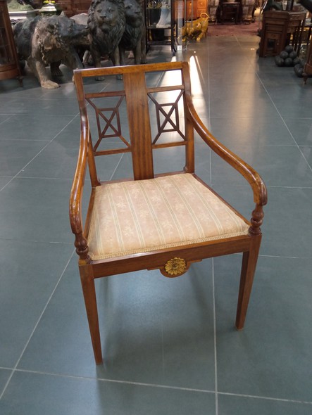 Classic antique armchair