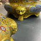 Antique cloisonne vases, China