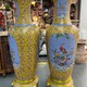 Antique cloisonne vases, China