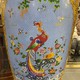 Antique cloisonne vases, China