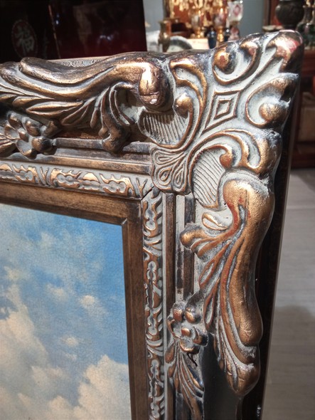 Antique painting "The Sea"
