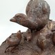 Антикварная скульптура 
«Куропатка с птенцами»