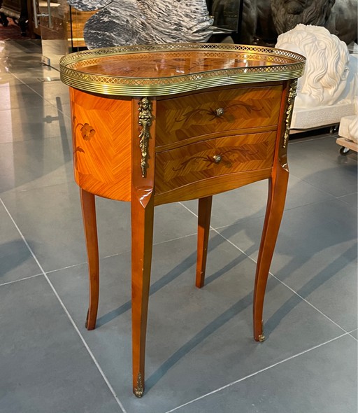 Antique bedside table