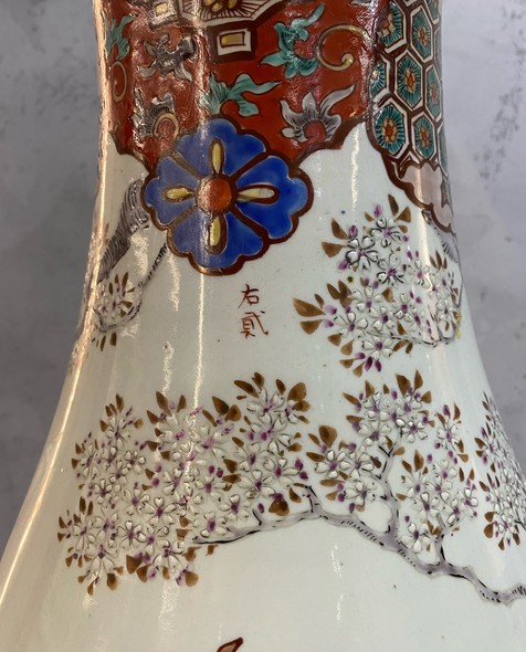 Antique vase of Imari