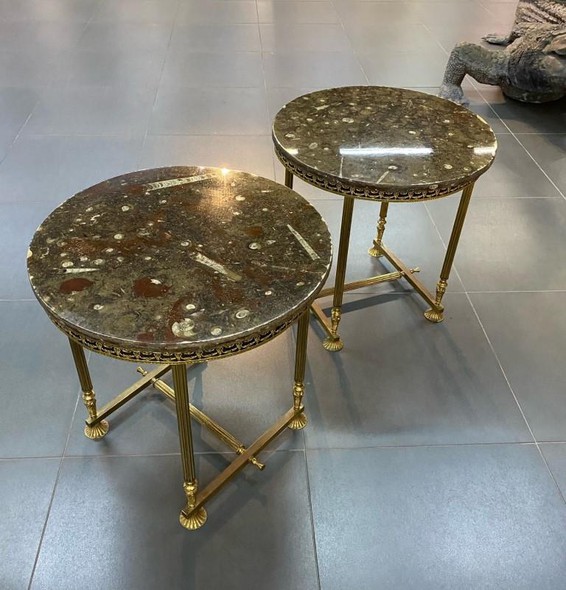 Antique paired tables