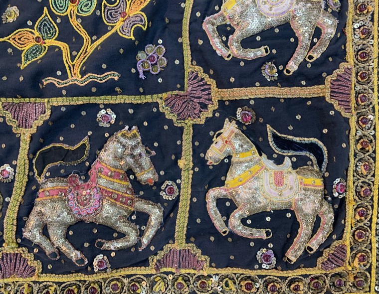 Antique tapestry from the Royal Palace