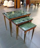 Antique Empire style table set