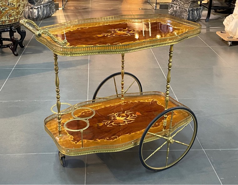 Antique Louis XVI style serving table