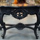 Black antique console