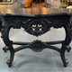 Black antique console