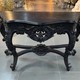 Black antique console