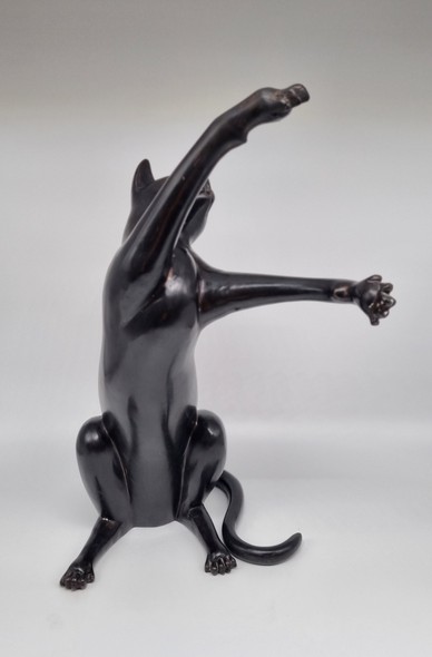 Винтажная скульптура «Кошка»