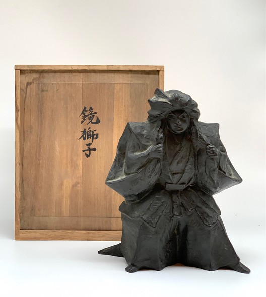 Antique sculpture
"Samurai Actor", Japan