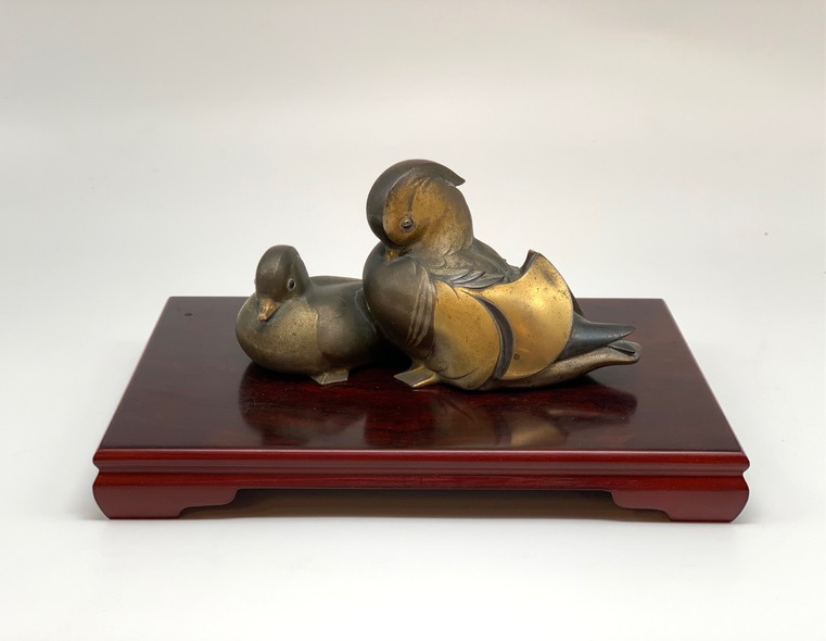 Антикварная скульптура
"Утки-мандаринки", 1930-е гг.