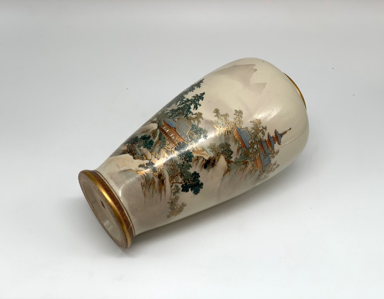 Антикварная ваза,
Сацума, «Киото»