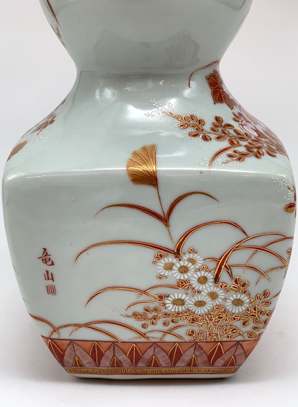 Antique vase, Kutani