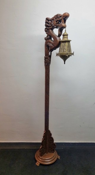 Antique floor lamp