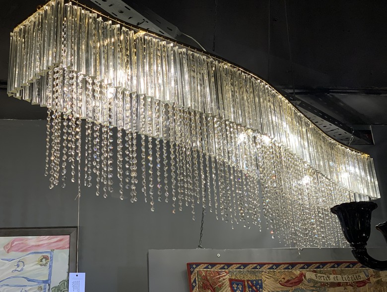 Unusual vintage chandelier