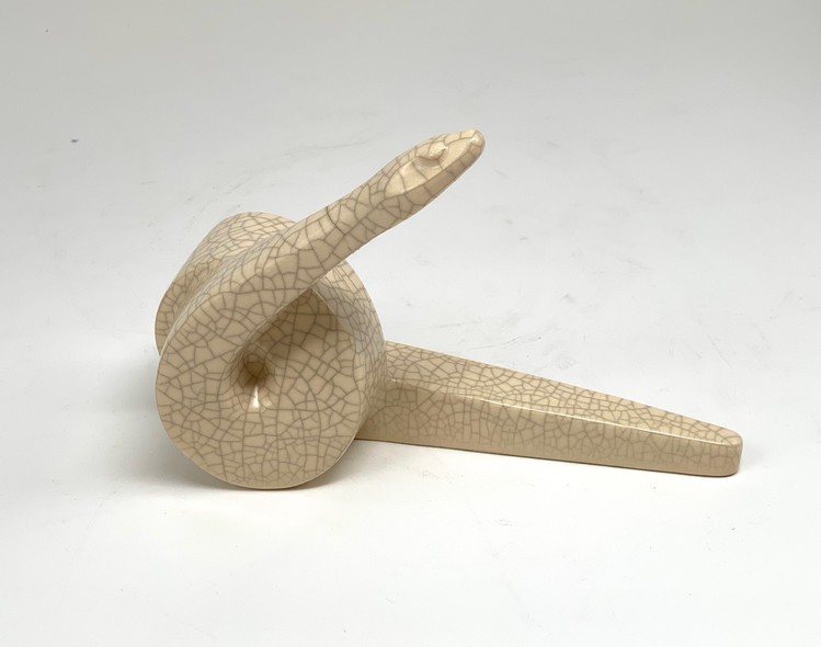 Винтажная скульптура
"Змея", Япония