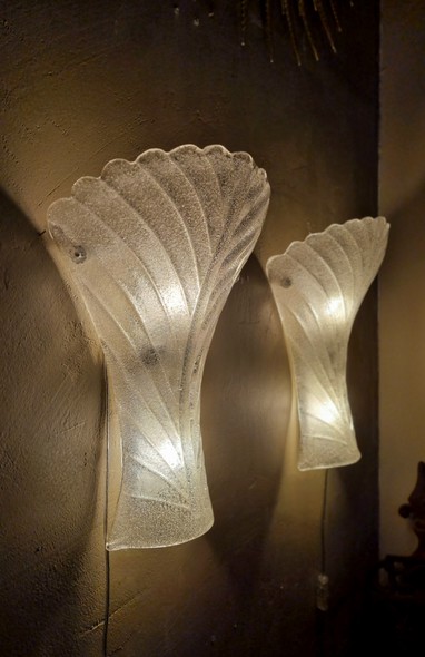 Paired vintage sconces