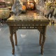 Vintage game table with mosaic