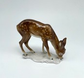 Antique figurine of a deer
