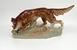Antique figurine of a dog