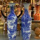 Антикварные напольные парные вазы