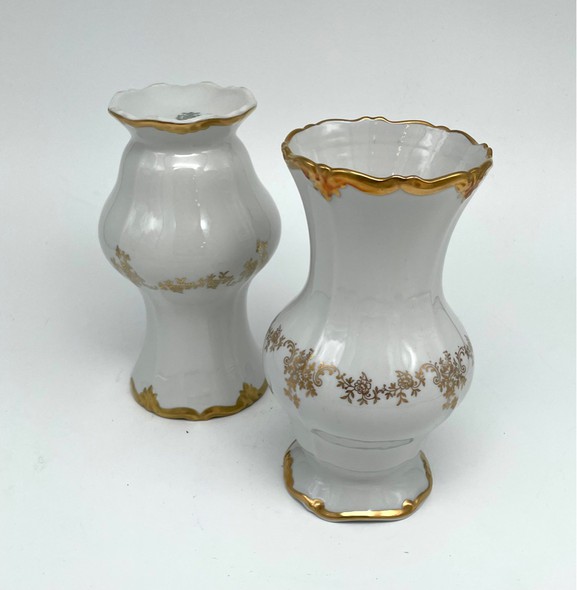 Антикварные парные вазы
"Золотая ромашка", Веймар