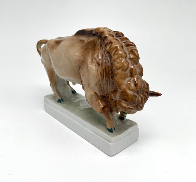Antique figurine "Bison"