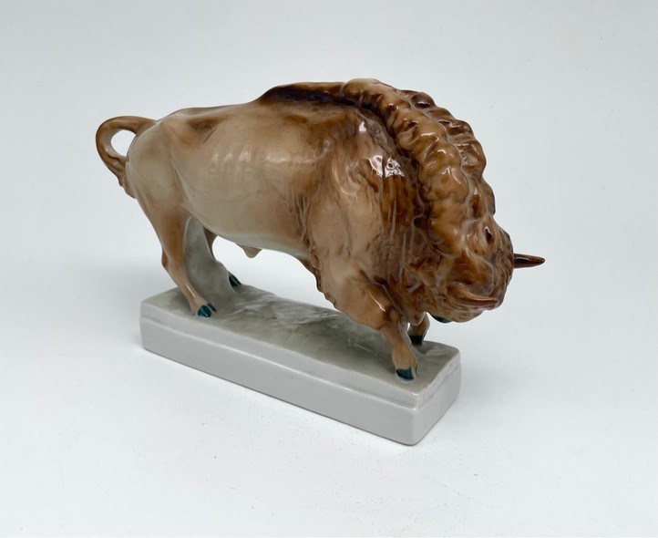Antique figurine "Bison"