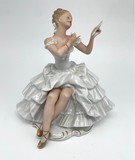 Винтажная статуэтка
 "Балерина"