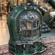 Antique cast iron stove "La Salamandre"