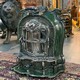 Antique cast iron stove "La Salamandre"