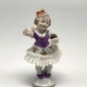 Antique sculpture "Girl with a cake"