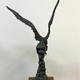 Antique sculpture "Girl with wings"