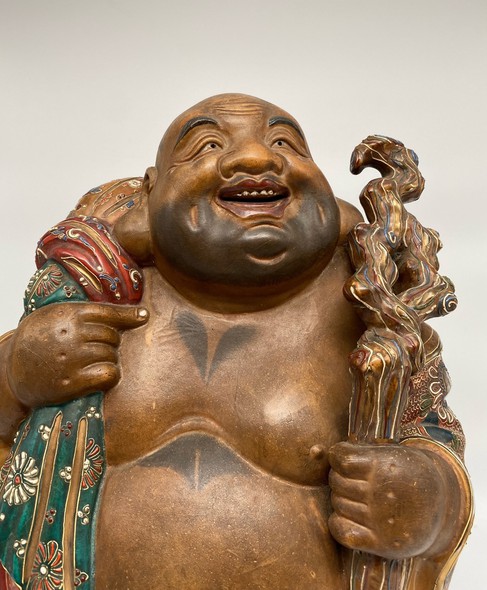 Antique sculpture "Hotei"