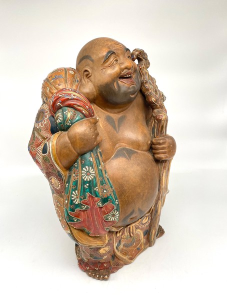 Antique sculpture "Hotei"