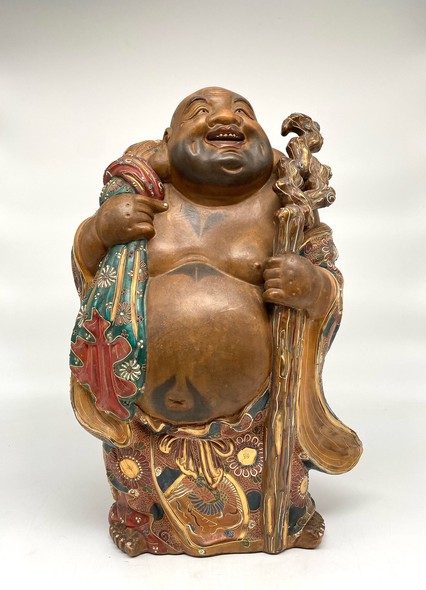 Antique sculpture "Hotei"