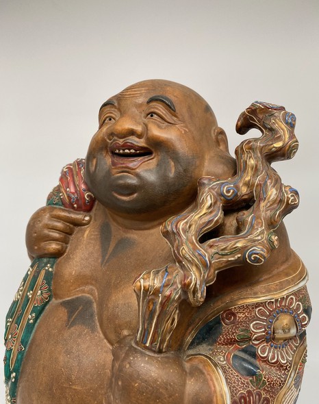 Antique sculpture "Hotei"