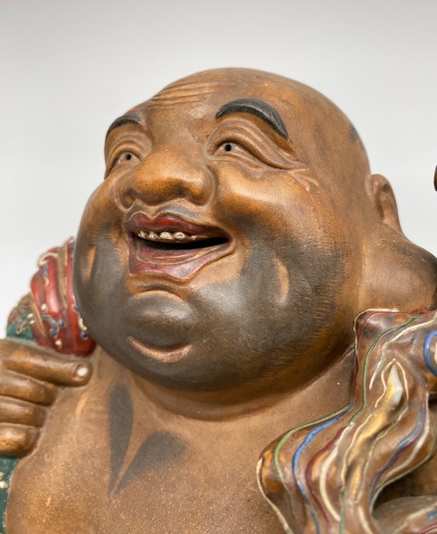 Antique sculpture "Hotei"