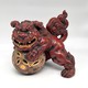 antique pho dog sculpture