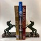 Antique bookends "Horses"