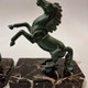 Antique bookends "Horses"